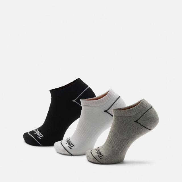 【Timberland】中性多配色隱形襪三入組(A6BA3M05)