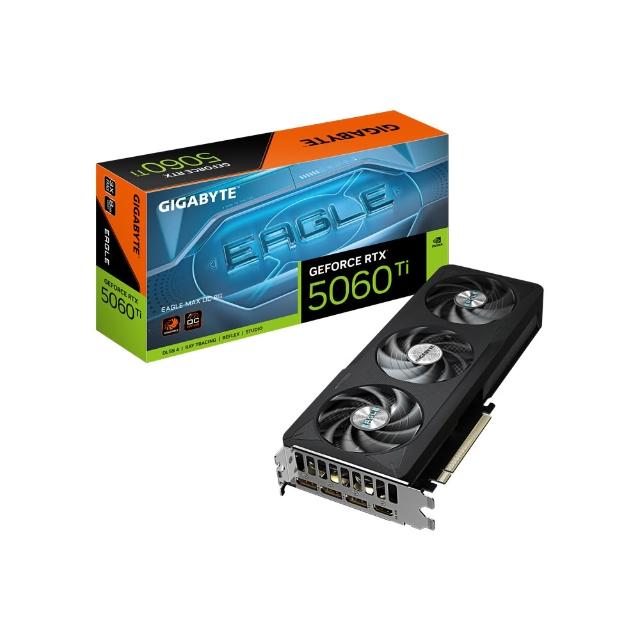 【GIGABYTE 技嘉】GeForce RTX 5060 Ti EAGLE MAX OC 8G 顯示卡(GV-N506TEAGLEMAX OC-8GD)