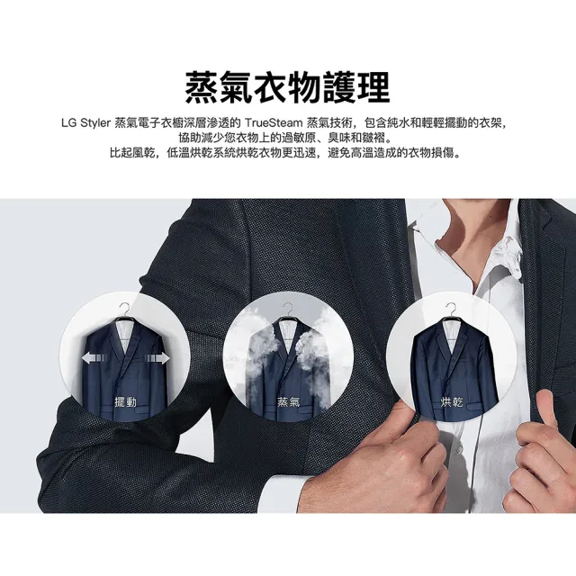 【LG 樂金】家電快配WiFi Styler 蒸氣電子衣櫥-亞麻紋象牙白(E523IR)