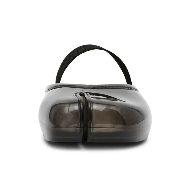 【steve madden】果凍夾腳平底穆勒鞋 COVA(黑色)