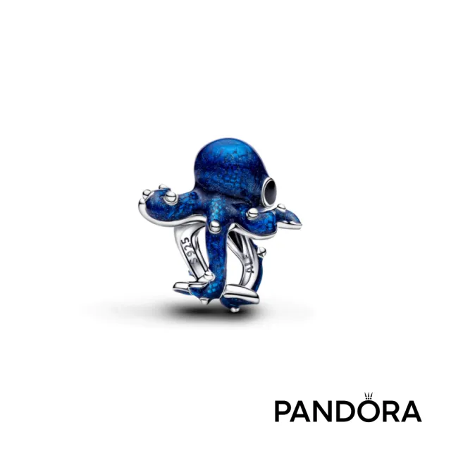 【Pandora 潘多拉】湛藍章魚串飾