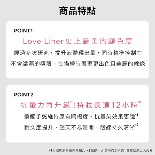 【Love Liner】隨心所慾超防水極細眼線液筆0.55mL(艾絲樂小兔多色任選)