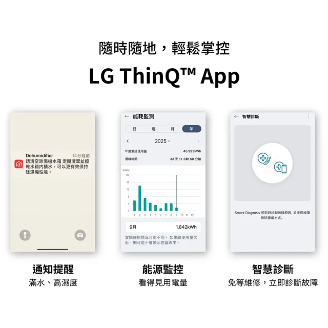 【LG 樂金】官方旗艦 一級能效◆22公升UV抑菌雙變頻除濕機 DE221MWE0