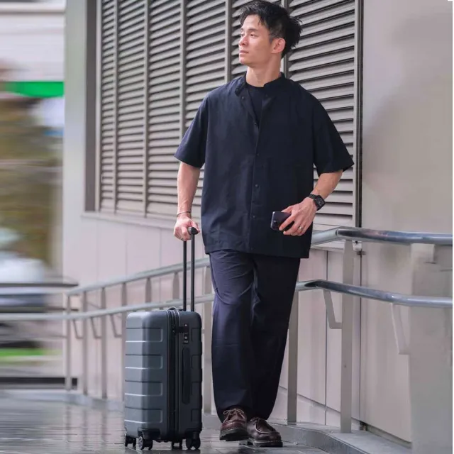 【MUJI 無印良品】四輪硬殼止滑拉桿箱36L(共4色)