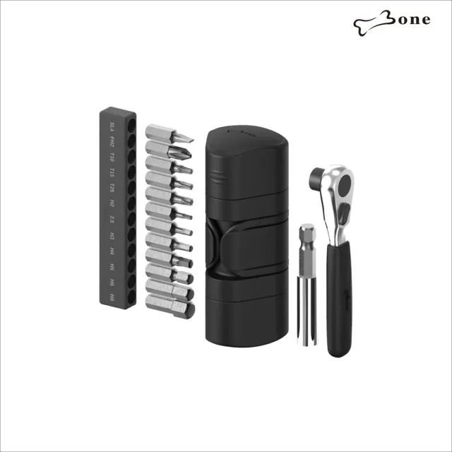 【Bone 蹦克】單車隨行工具組-Lite (單車維修工具/迷你工具組/綁附/收納/工具組/防水防塵)