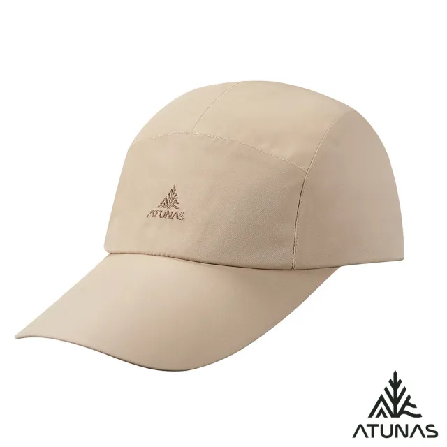 【ATUNAS 歐都納】中性款GORE-TEX防風防水透氣休閒便帽(A1AHHH04N卡其/棒球帽/鴨舌帽/防水帽)