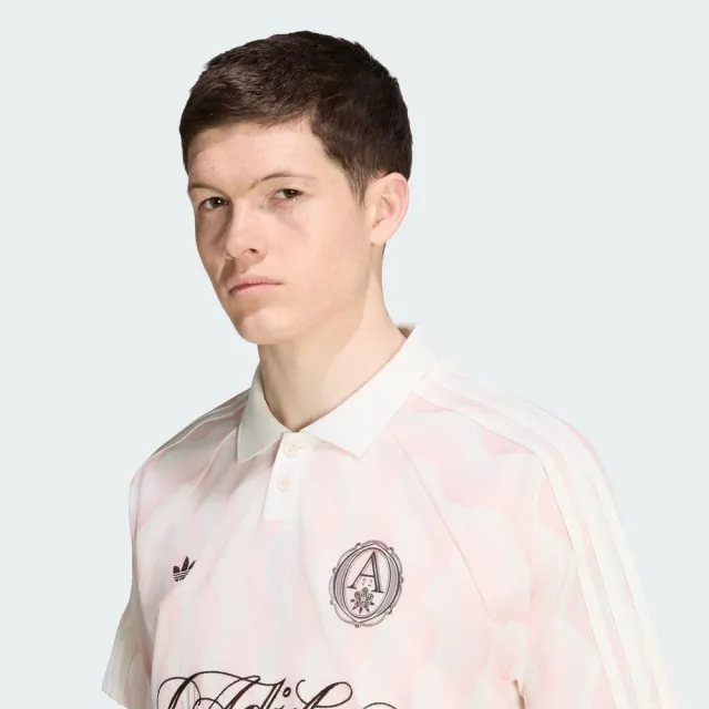 【adidas 愛迪達】Jersey 男 夏日球衣 粉 亞版 輕鬆自在(KX1257)