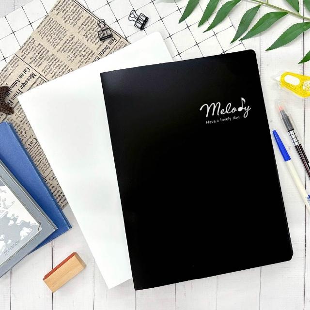 【SEASON 四季紙品禮品】A4不反光資料簿20入 樂譜夾 文件夾 RZ1008-05~06