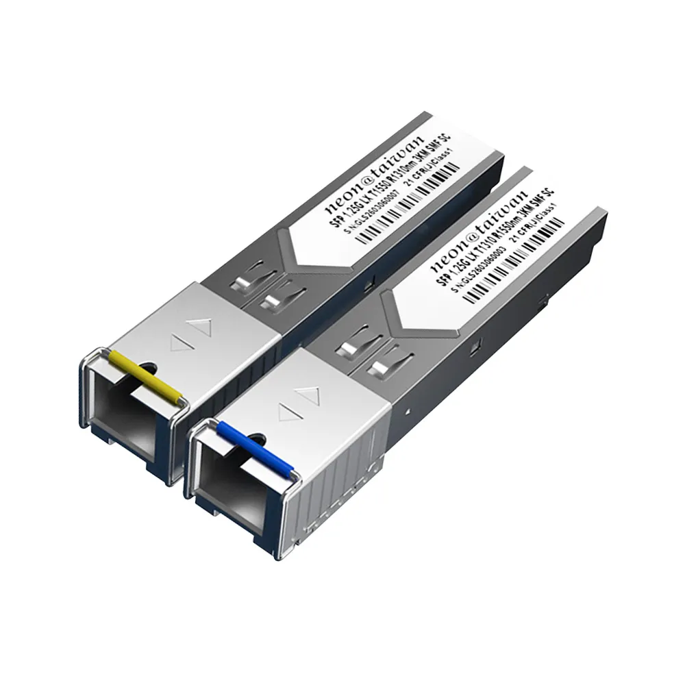 【台灣霓虹】SFP 1.25G SC單模單纖模組3km一對組