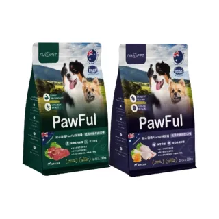 【NU4PET 陪心寵糧】Pawful陪飽糧-低榖犬糧 4.5lbs 全齡犬適用 澳洲製  (狗飼料、狗糧、狗主食)