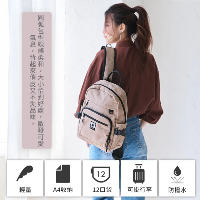 【莉莉貝】雙11 日本進口 CHOOP 多功能雙肩背包 後背包(多色任選 平板電腦 大容量 男女適用)