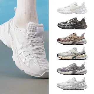 【NIKE 耐吉】運動鞋 慢跑鞋 休閒鞋 女鞋 男鞋 NIKE V2K RUN Y2K 白灰藍銀 多款(HJ5269-100&)
