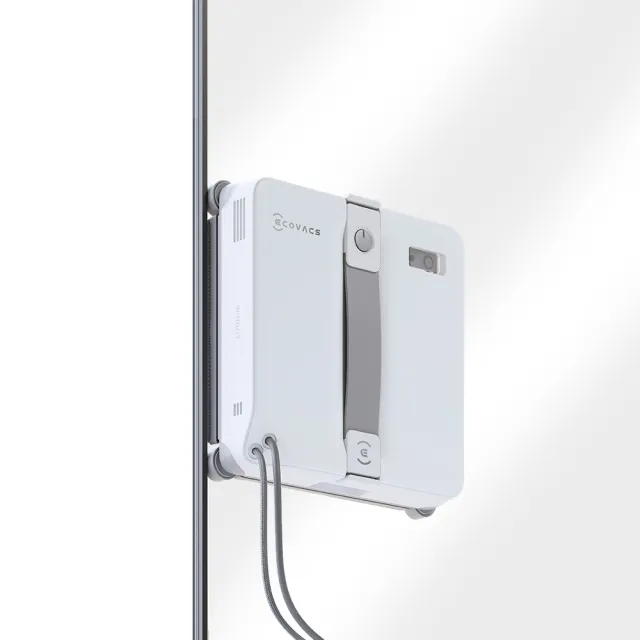 【ECOVACS 科沃斯】全新 WINBOT mini2超薄窄拋光級擦窗機器人｜防盜窗也能用｜全屋立面皆可使用