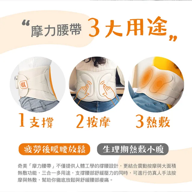 【CHIMEI 奇美】智能腰腹部按摩器 MP-06W1UB
