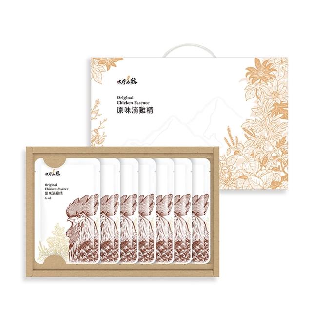 【大野山牧場】常溫 7入原味滴雞精禮盒(65ml/入 共7入)