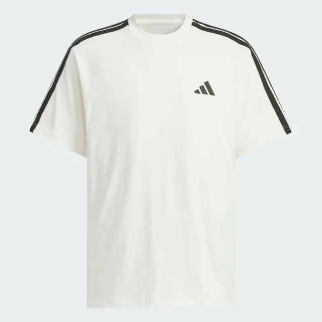 【adidas 愛迪達】短袖上衣 男 ST 3ST SS TEE 米白 KR2491(S3400)