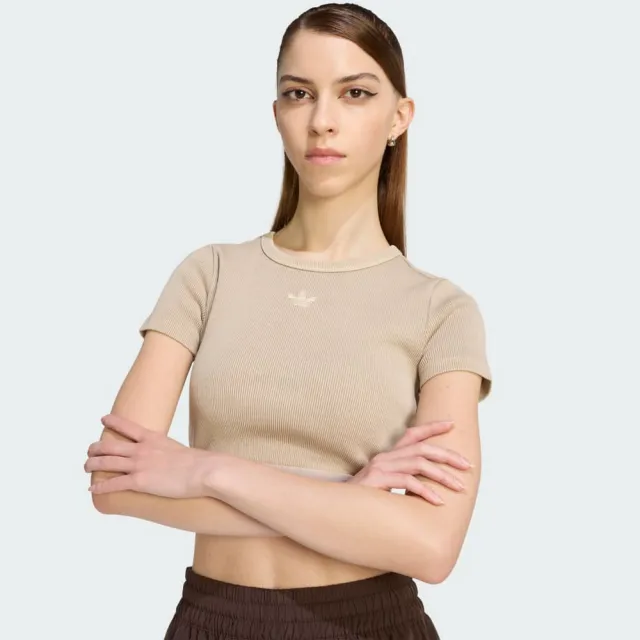 【adidas 愛迪達】運動 休閒 慢跑 短袖 T恤 女上衣 ESS WASH T(KG3606)