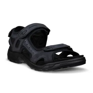 【ecco】OFFROAD 越野夏季戶外運動涼鞋 男鞋(黑色 06956412001)