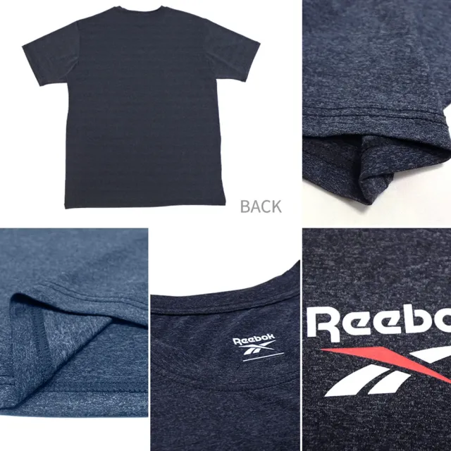 【Porabella】REEBOK男絲滑涼爽短袖 男上衣 涼感上衣 素T 內搭上衣