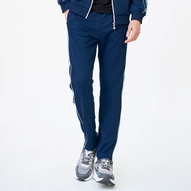 【LE COQ SPORTIF 公雞】針織運動長褲 男女款 3色 LWX81071_LWX82071