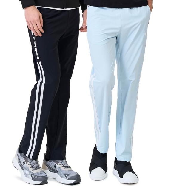 【LE COQ SPORTIF 公雞】抗UV 防潑水平織運動長褲 男女款 3色 LWX81671_LWX82671