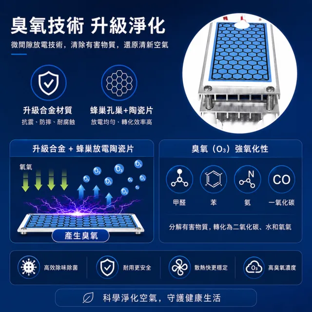 臭氧消毒機 室內消毒機 殺菌臭氧機(家用除異味/除甲醛/活氧殺菌/空氣淨化/10g/110v)