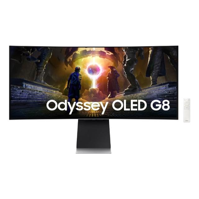 【Samsung 三星】S34DG852SC 34型 2K 175Hz Odyssey QD-OLED G8曲面螢幕(HDR/FreeSync/0.03ms/內建喇叭)