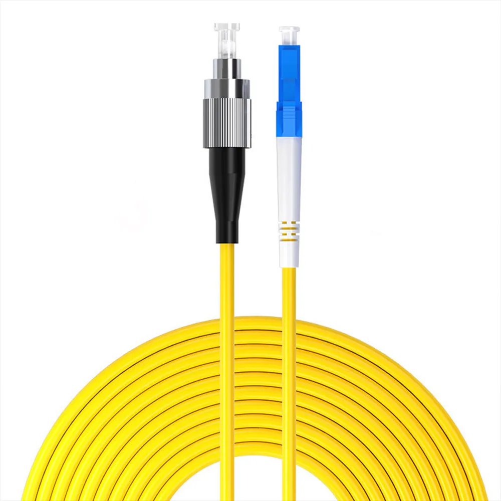 【山澤】工程電信級LC-FC單模單芯光纖跳線 3M