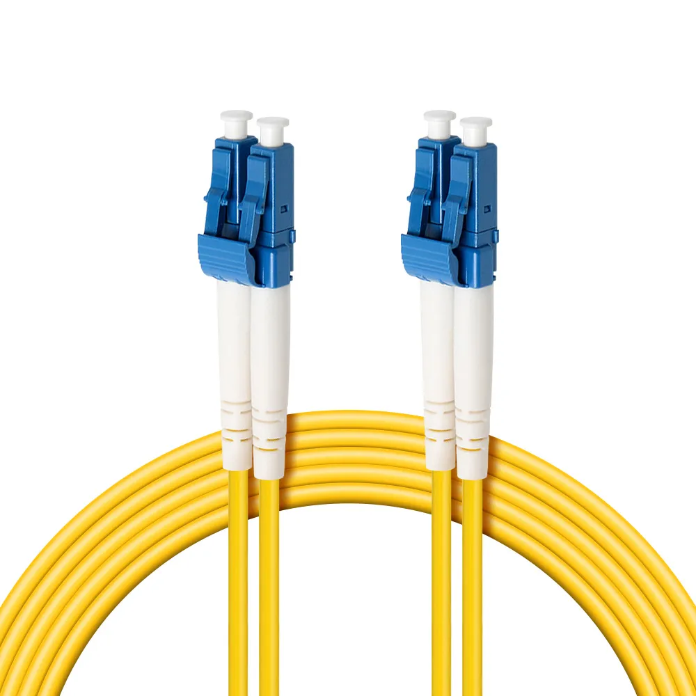 【台灣霓虹】電信級LC-LC單模雙芯全雙工光纖跳線40米