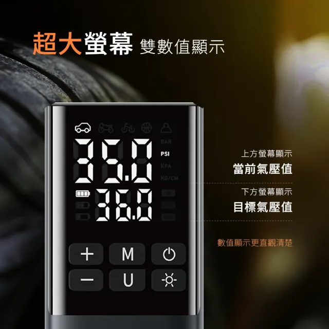 【Philo 飛樂】2入組 TP21Pro  無線電動打氣機 充氣王(輪胎打氣機｜充電寶｜汽車百貨｜打氣筒｜胎壓打氣機)