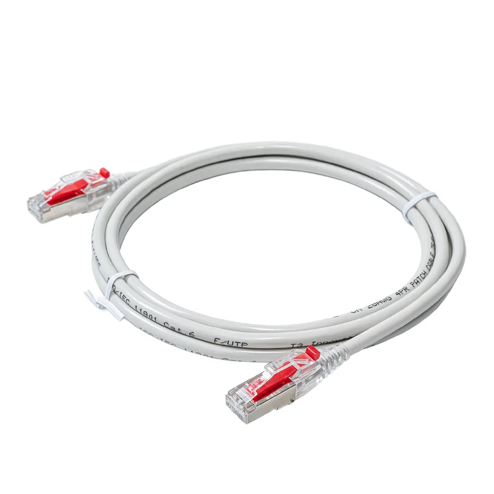 (美國T3) 網路線 1M 防插拔  28AWG 極細超高速 CAT6 F/UTP(網路跳線 CAT6 FUTP)