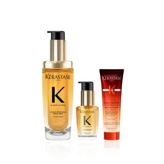 【KERASTASE 巴黎卡詩】金緻柔馭山茶花鎏光露75ml(升級版奢光小金油/護髮油/髮油)