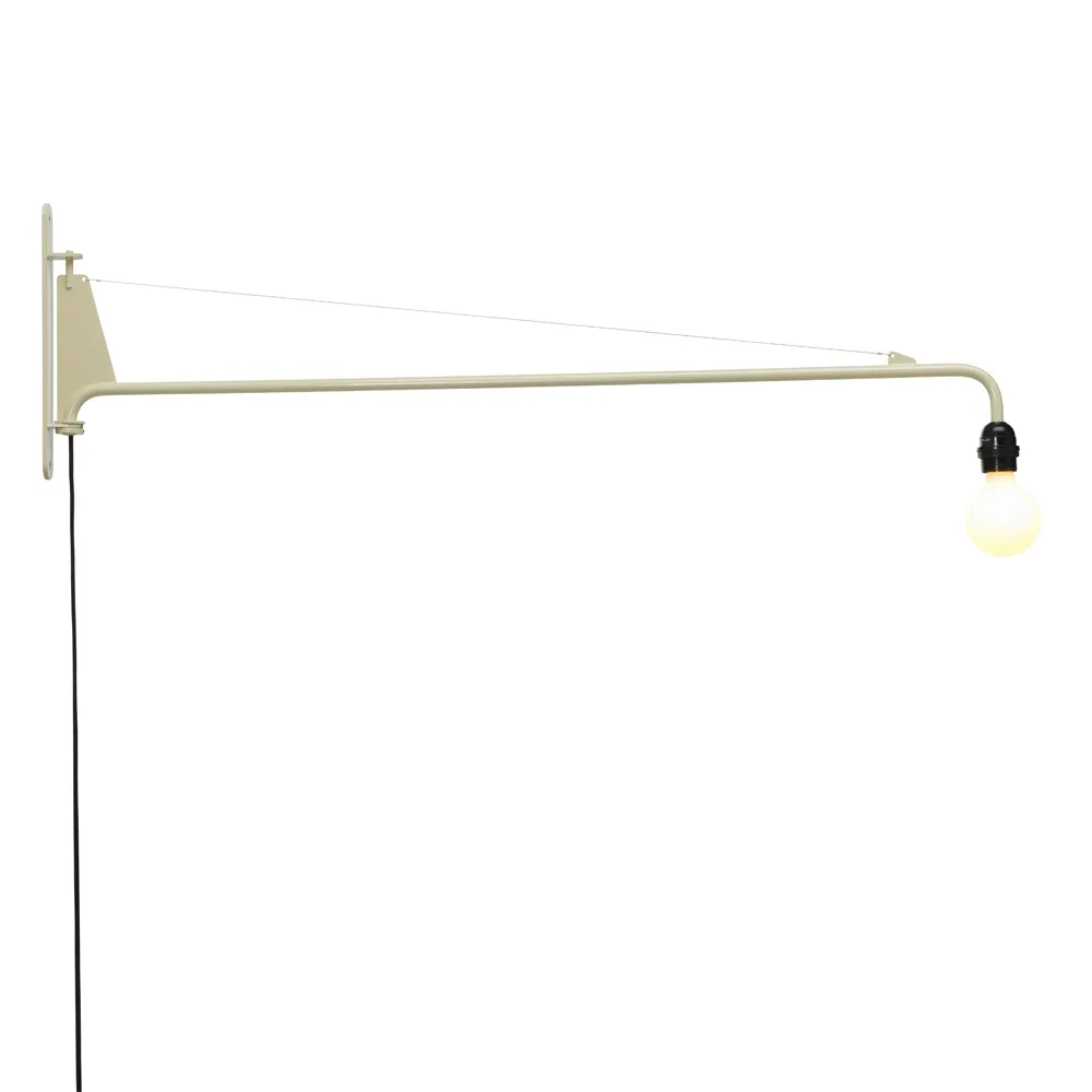 【北歐櫥窗】Vitra Petite Potence 懸臂燈(亞麻白、110V)
