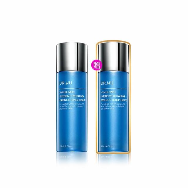 【DR.WU 達爾膚】玻尿酸保濕精華化妝水150ML(清爽型 2入組)
