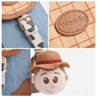 【Disney 迪士尼】Toy Story 玩具總動員5周邊商品正版胡迪斜背包手機包迪士尼周邊生日禮物 