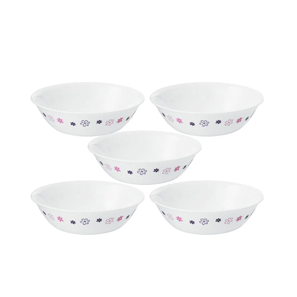 【CorelleBrands 康寧餐具】五入 300cc沙拉碗-出清品