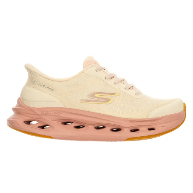 【SKECHERS】女鞋 慢跑系列 慢跑鞋 瞬穿舒適科技 GO RUN MAX CUSHIONING GLIDE-STEP(129403NAT)