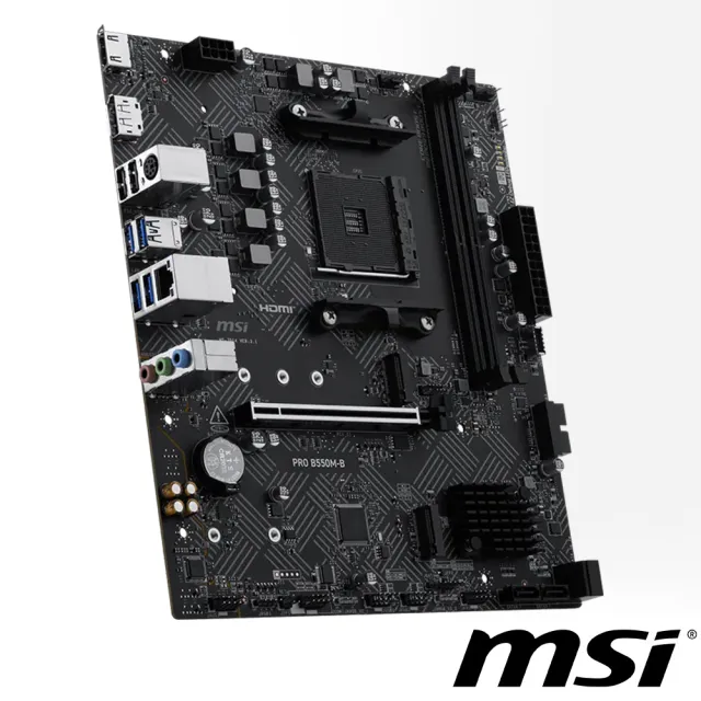 【MSI 微星】PRO B550M-B (ARGB/TPC)主機板