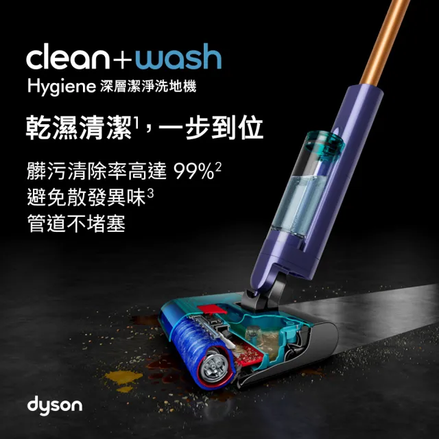 【dyson 戴森】DW50 深層潔淨洗地機 + SV50 鉛筆/筆型吸塵器(超值組)