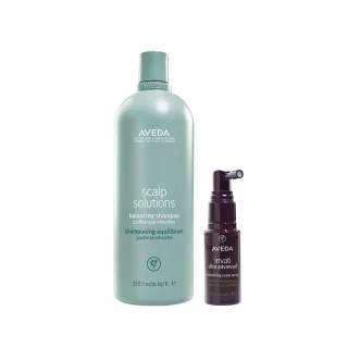 【AVEDA】蘊活淨瑕平衡洗髮精1000ml (全新頭皮保養 呵護髮肌齡)_附贈 壓頭