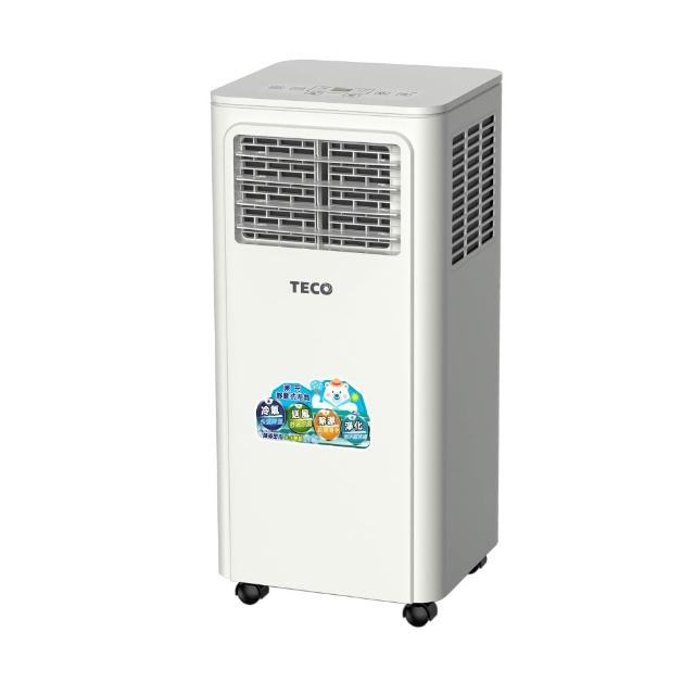 【TECO 東元】3-5坪 R410A 多功能清淨除濕移動式冷氣機/空調(XYFMP-2203FC)