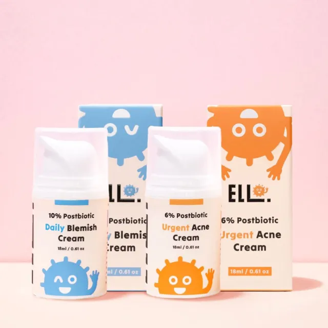 【ELLO】益生菌無敵淨膚戰痘組 1+1 2入組(益生菌 大型面皰 痤瘡 粉刺)