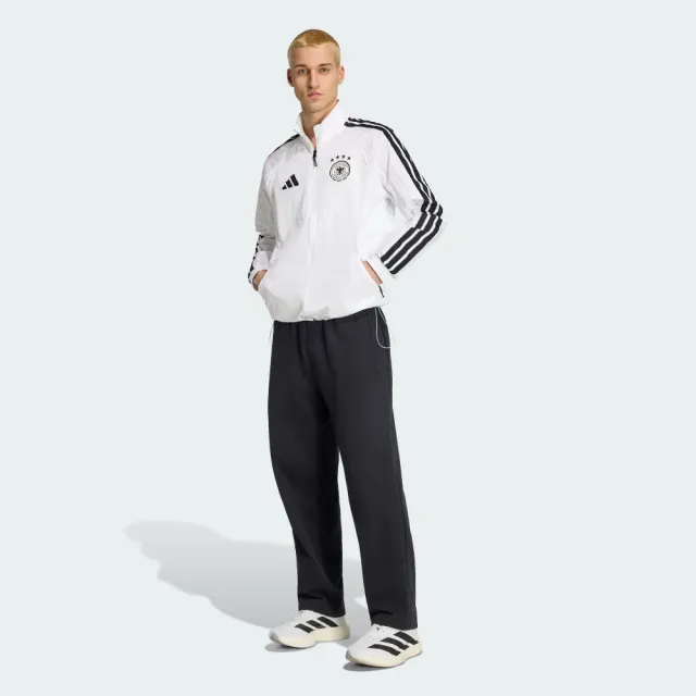 【adidas 愛迪達】世界盃 德國主場進場 運動外套 男 JZ9339