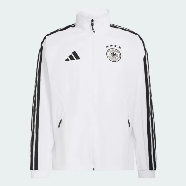 【adidas 愛迪達】世界盃 德國主場進場 運動外套 男 JZ9339