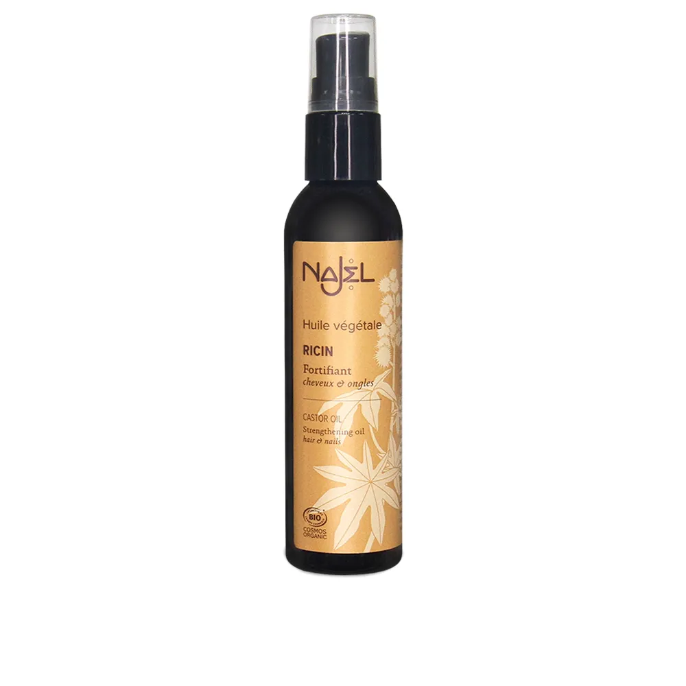 【法國NAJEL】阿勒坡有機蓖麻按摩護理油80ml(臉部/手部/頭髮皆可用)