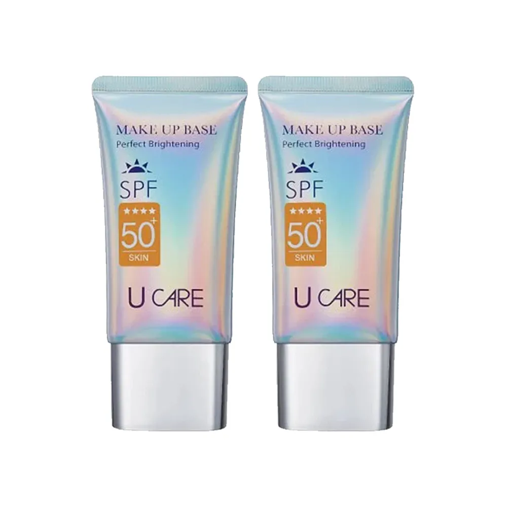 【U CARE】極緻無瑕隔離防曬乳SPF50+ 50ml 二入組(膚色)