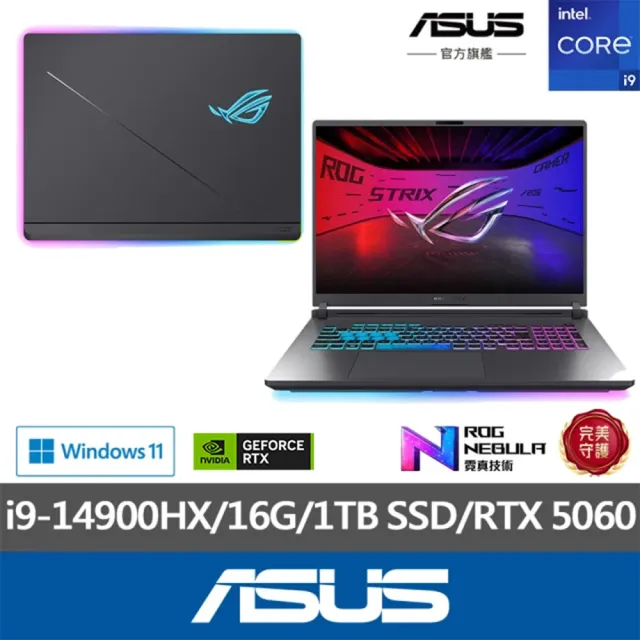 【ASUS 華碩】TUF耳機組★18吋 i9 GeForce RTX5060 電競筆電(G815JMR-0021G14900HX-NBL/i9-14900HX/16G/1T)