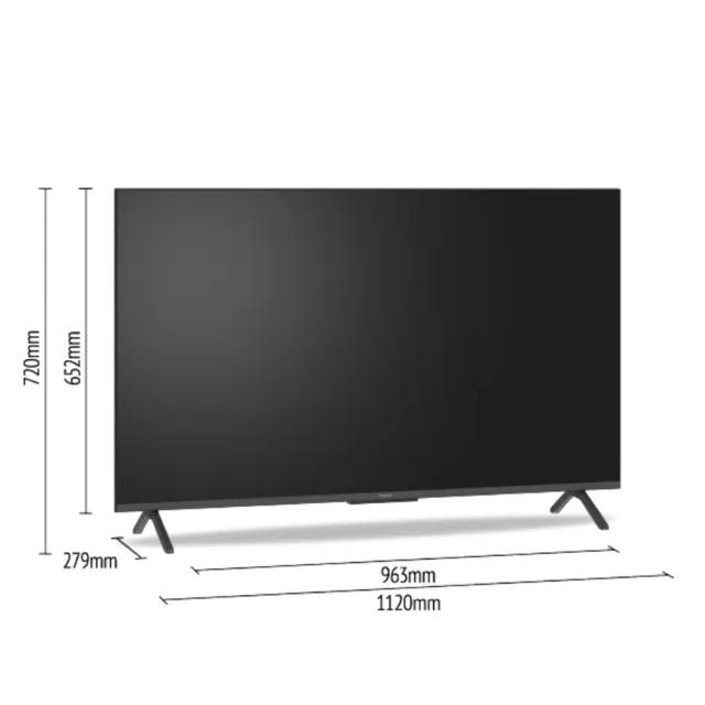 【Panasonic 國際牌】50型4K HDR Google TV聯網顯示器 無視訊盒(TN-50W80BGT)