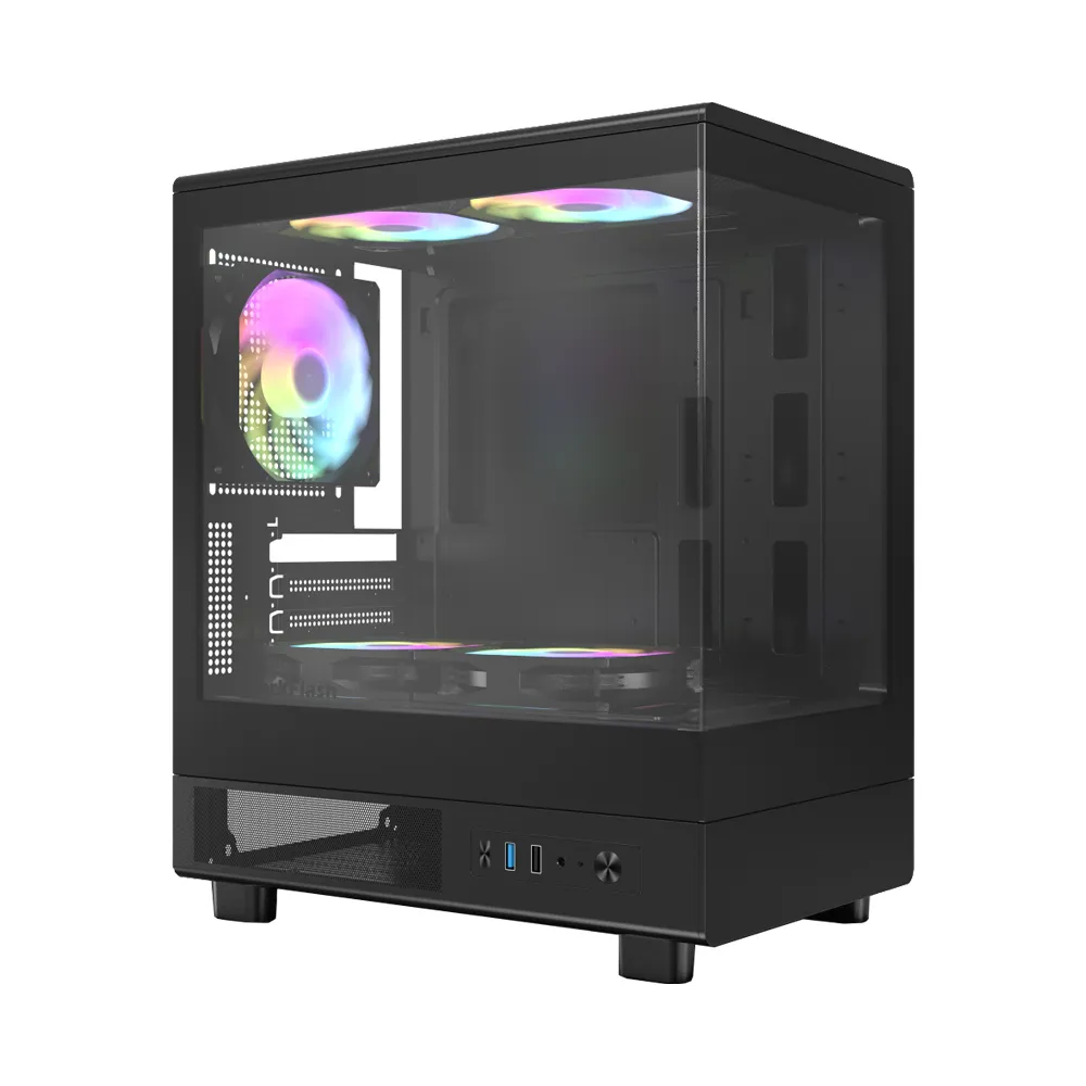 【華碩平台】U5十八核GeForce RTX5060TI 8G{雷霆匕首}電競電腦(Ultra 5 250K Plus/B860/16G D5/1TB)