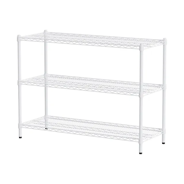 【dayneeds 日需百備】荷重型 120x45x90公分 烤漆三層架(鐵力士架/收納層架/層架/鐵架)